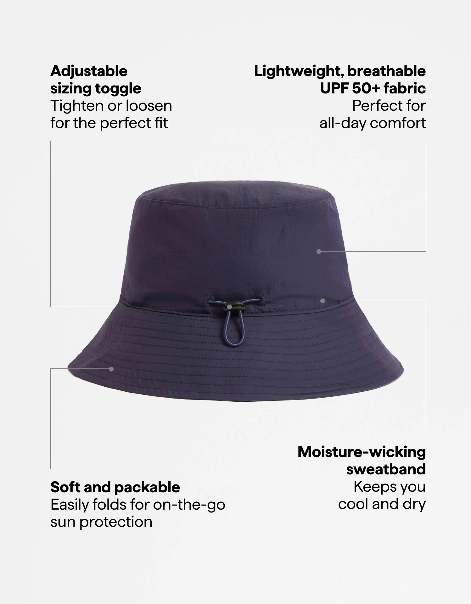 Bondi Bucket Hat UPF 50+ - Image 67