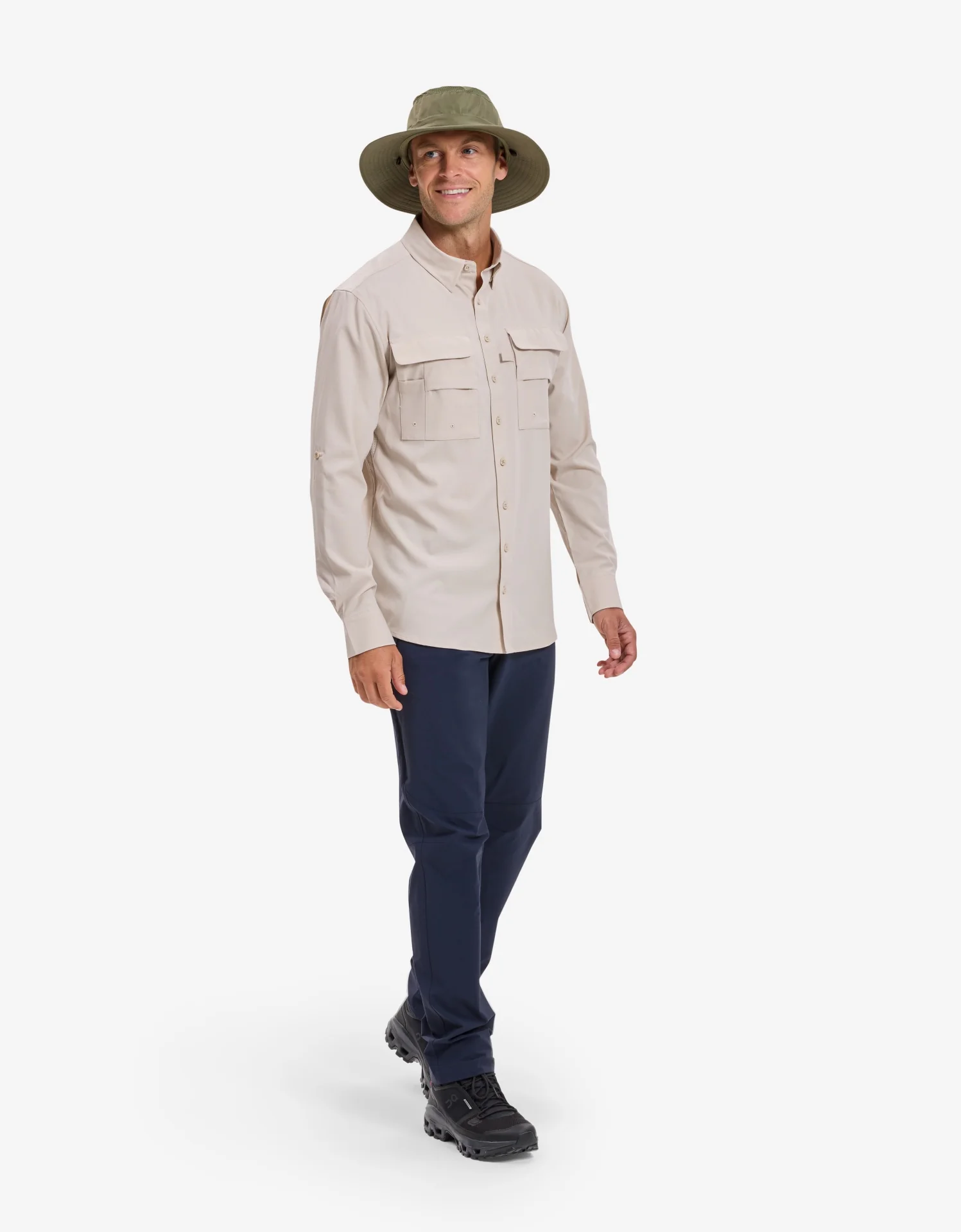 Everyday Broad Brim Hat With Pocket UPF 50+ - Image 10