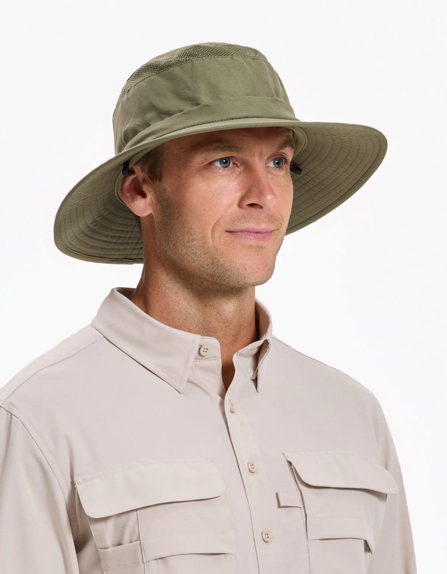 Everyday Broad Brim Hat With Pocket UPF 50+ - Image 9