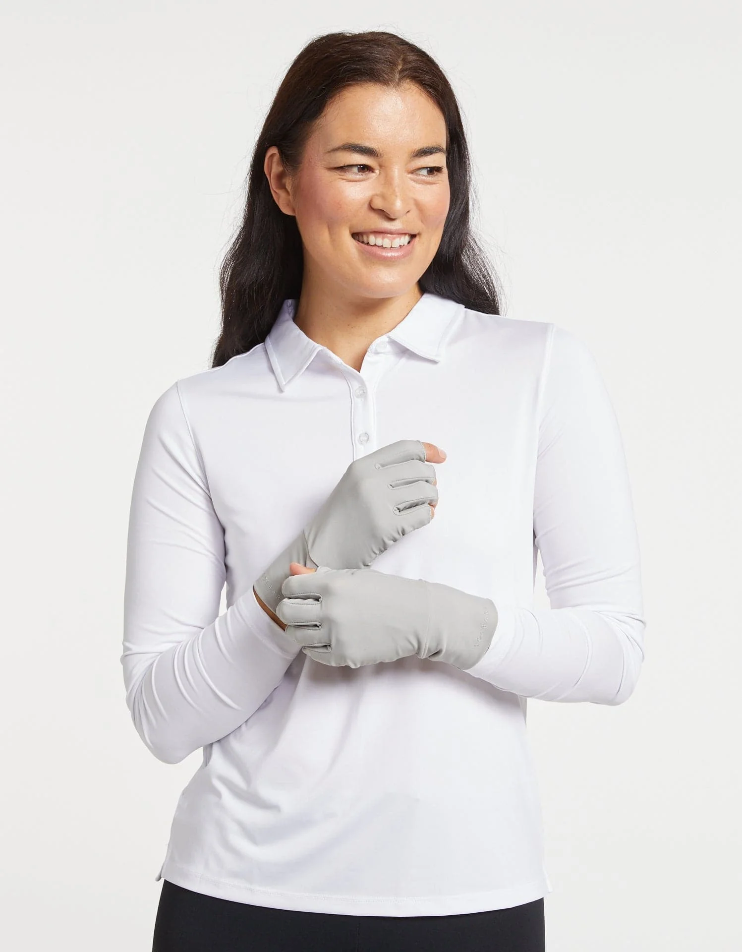 Fingerless Driving Gloves UPF 50+ Sun Protection - Image 10