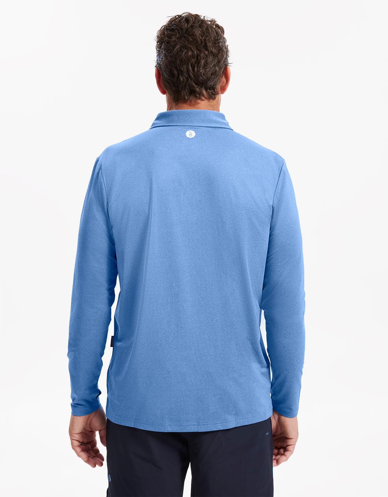 Long Sleeve Polo Shirt UPF 50+ - Image 11