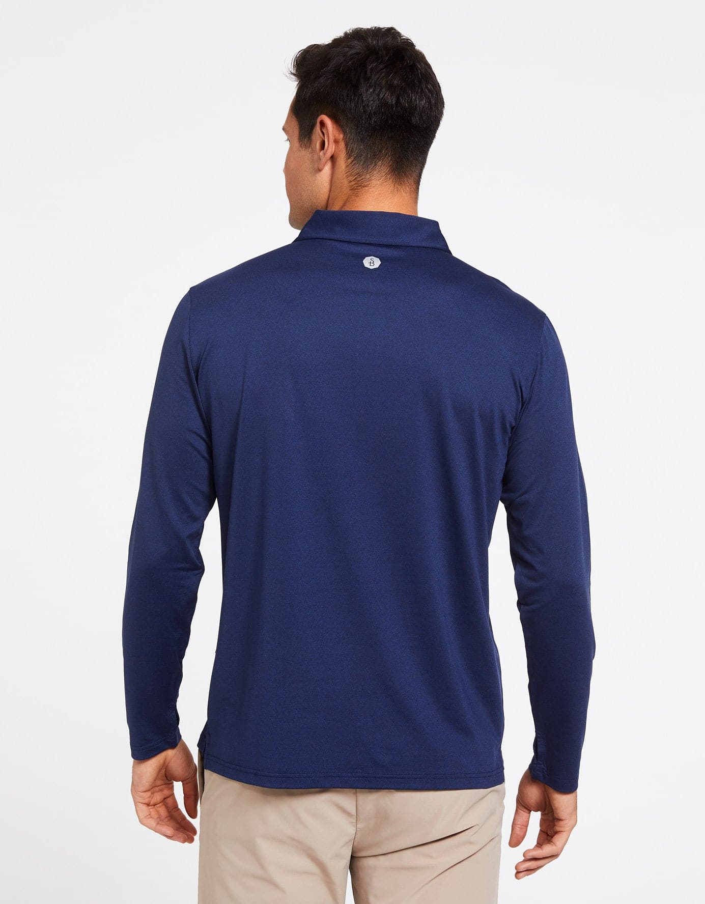 Long Sleeve Polo Shirt UPF 50+ - Image 3