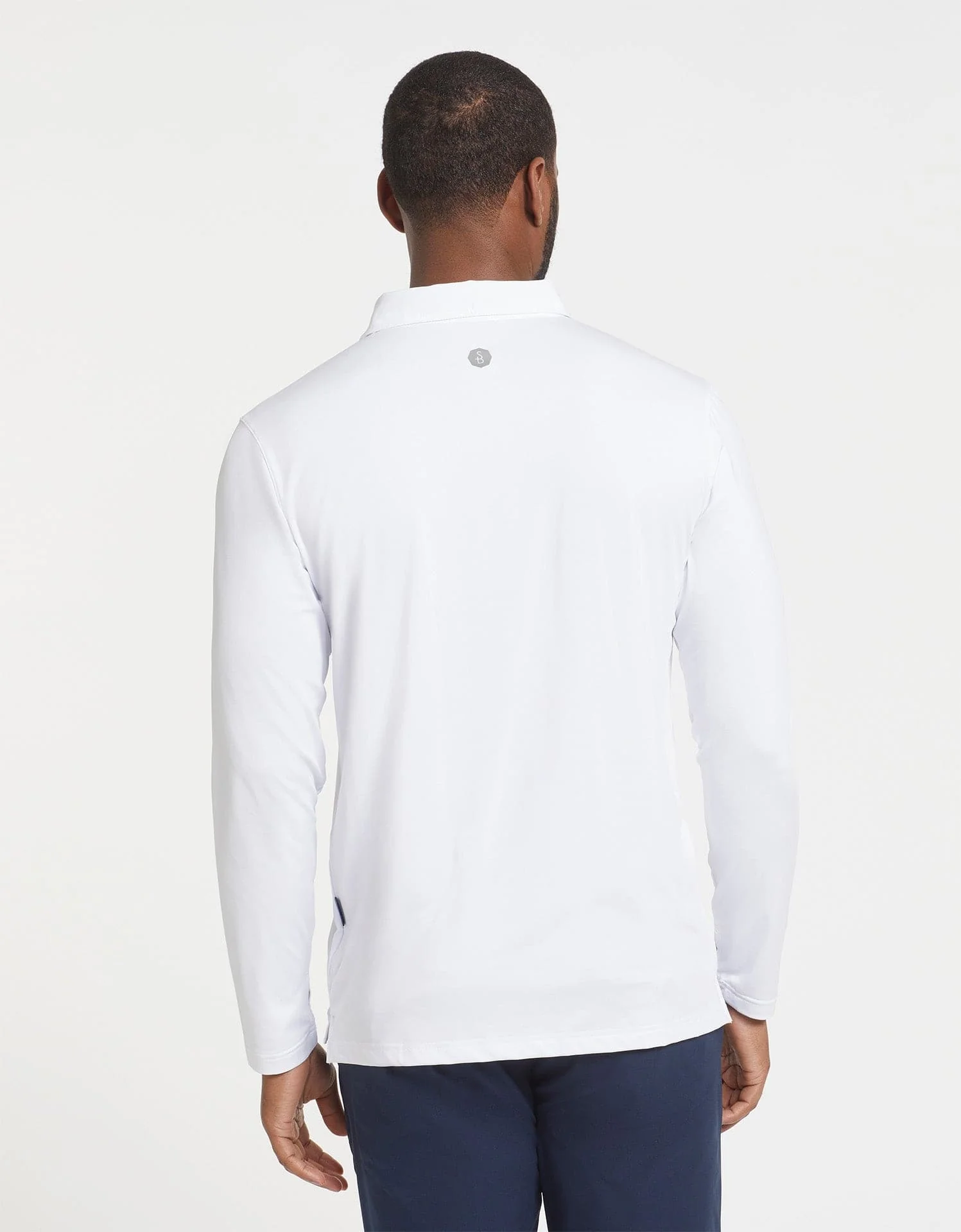 Long Sleeve Polo Shirt UPF 50+ - Image 7