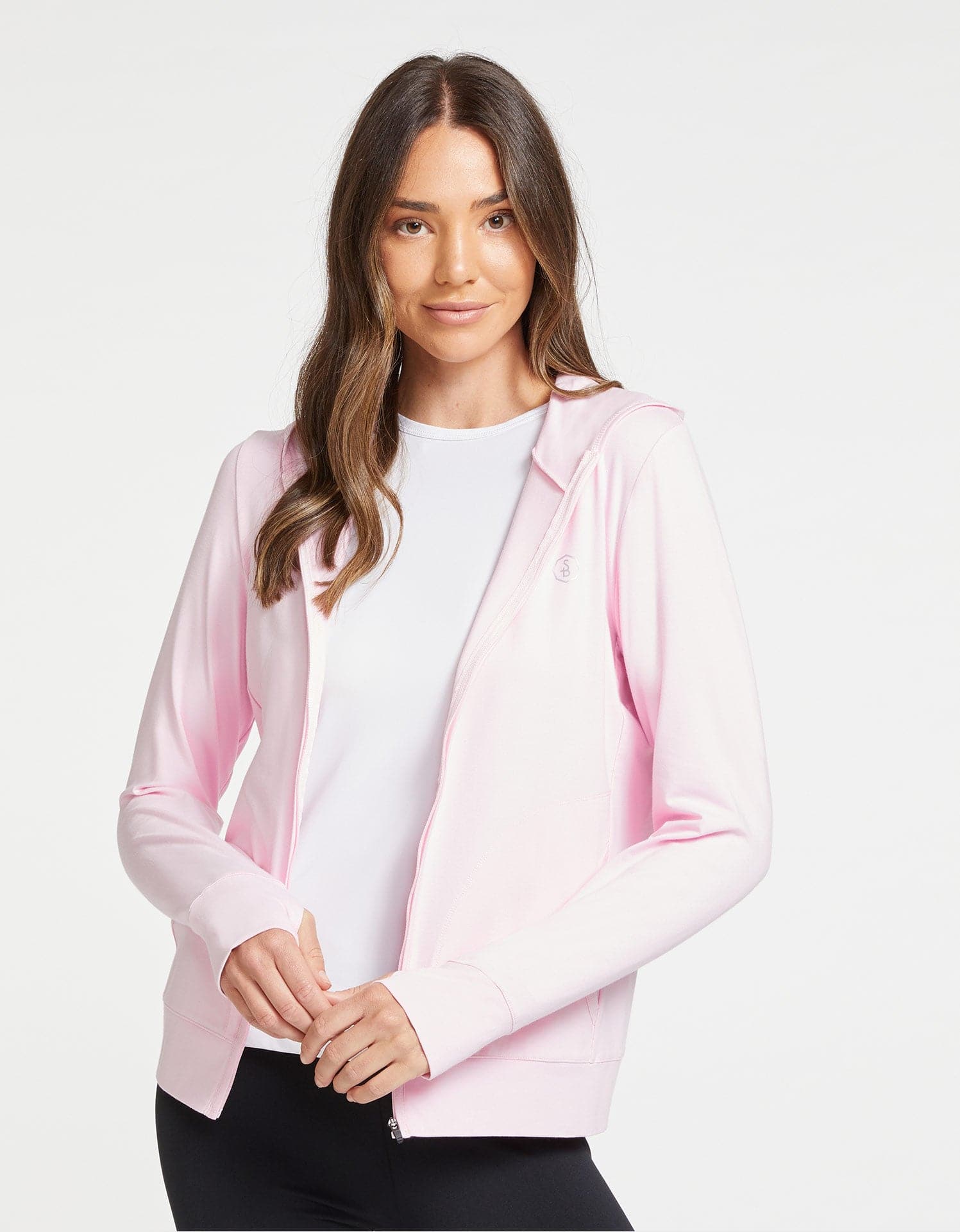 Luxe Hooded Full Zip Top UPF 50+ - Image 15