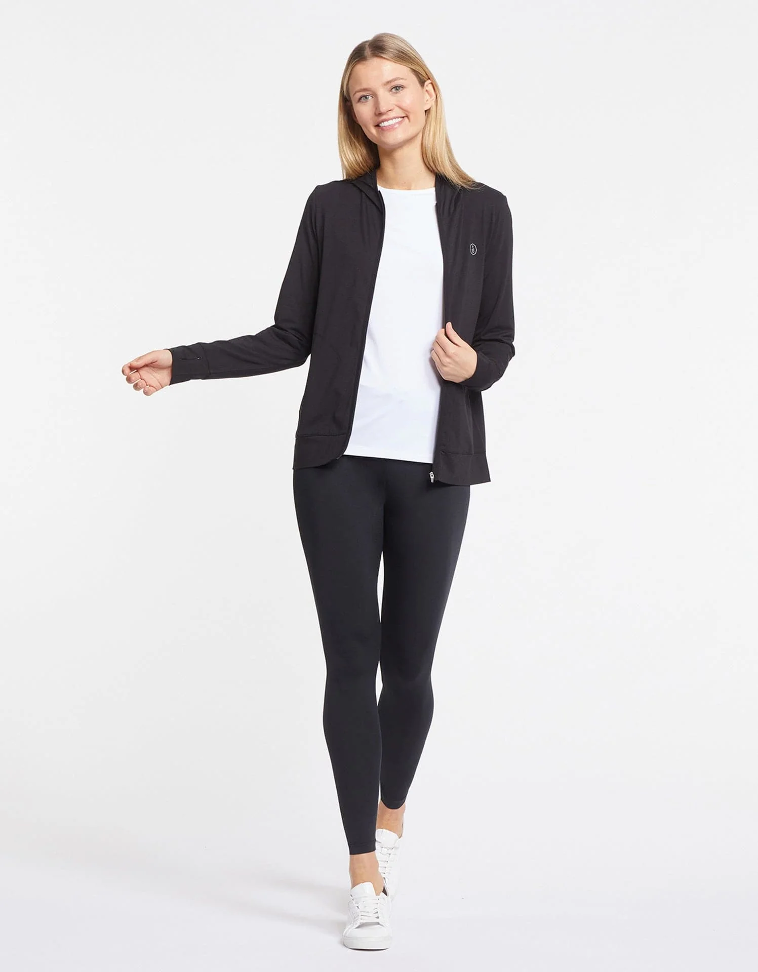 Luxe Hooded Full Zip Top UPF 50+ - Image 31