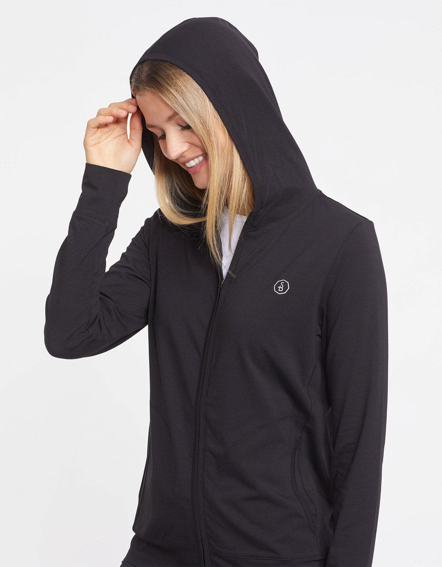 Luxe Hooded Full Zip Top UPF 50+ - Image 34