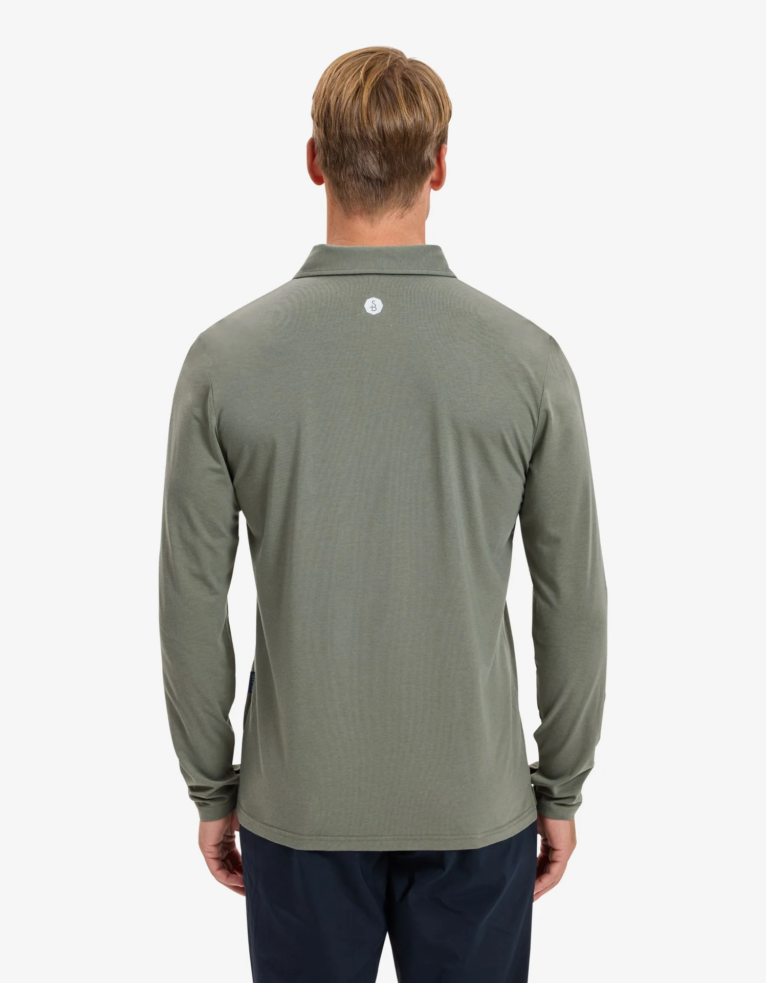Long Sleeve Polo Shirt UPF 50+ - Image 19
