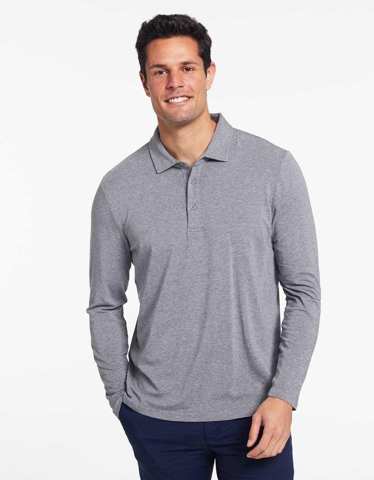 Long Sleeve Polo Shirt UPF 50+ - Image 27