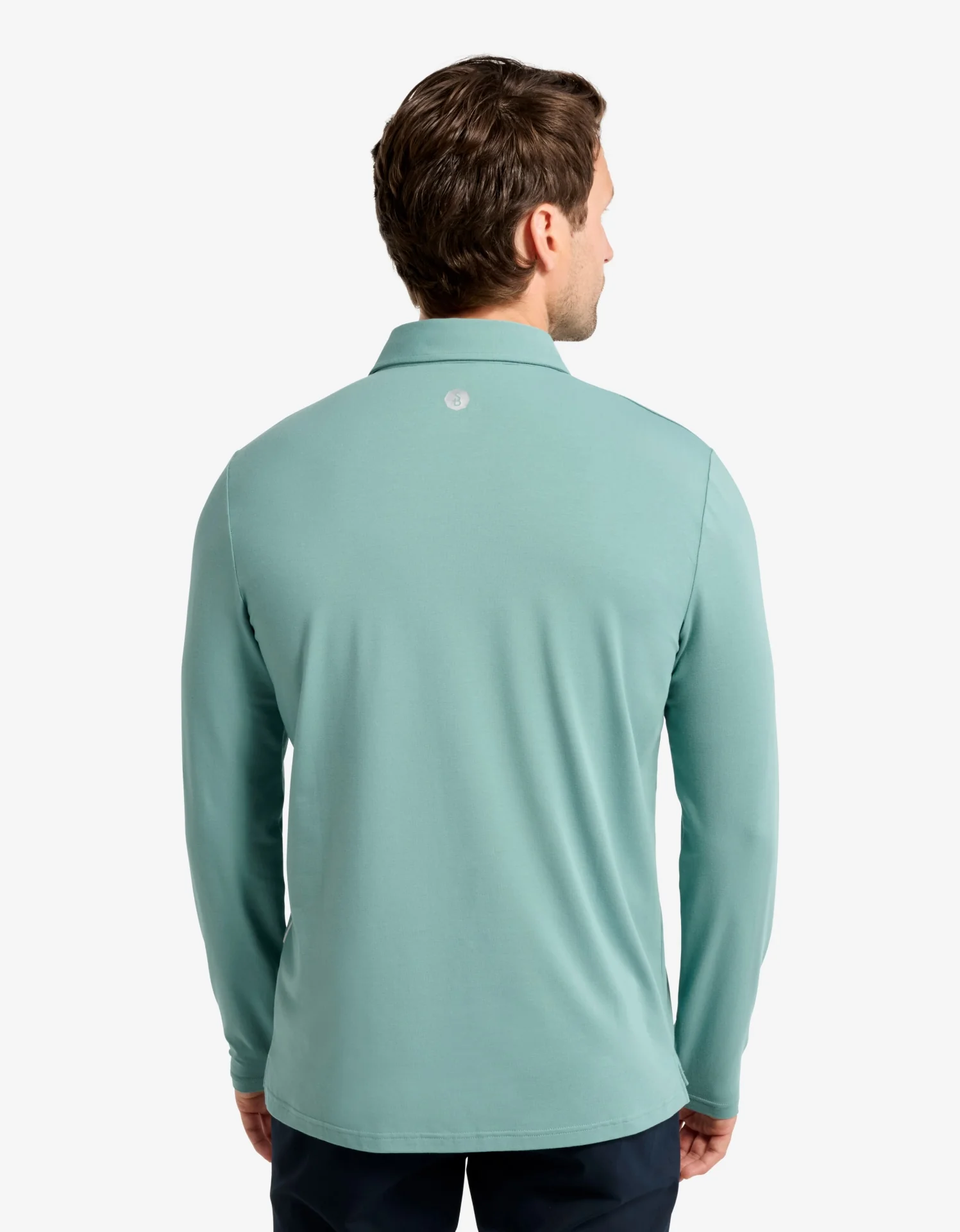 Long Sleeve Polo Shirt UPF 50+ - Image 3