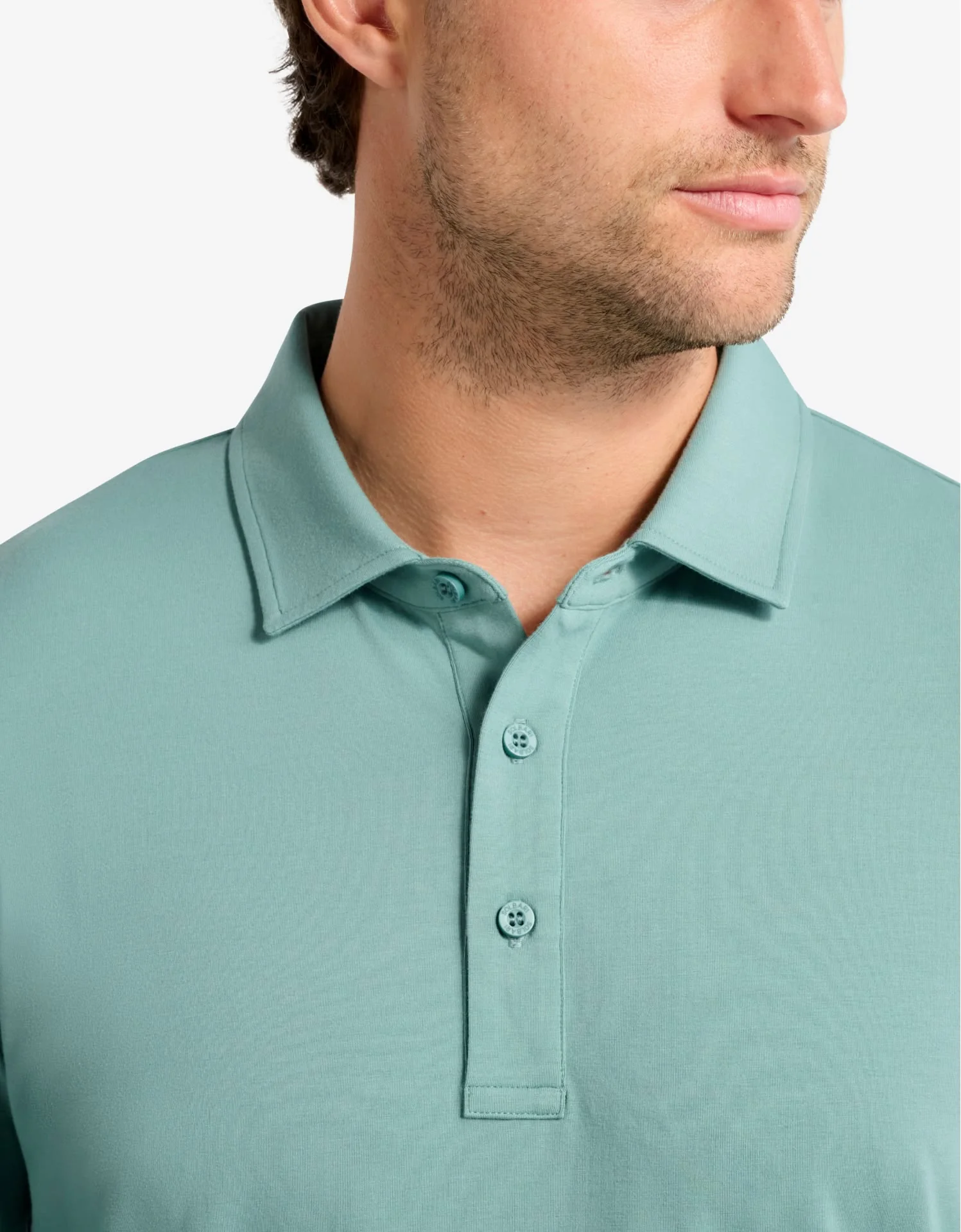 Long Sleeve Polo Shirt UPF 50+ - Image 4