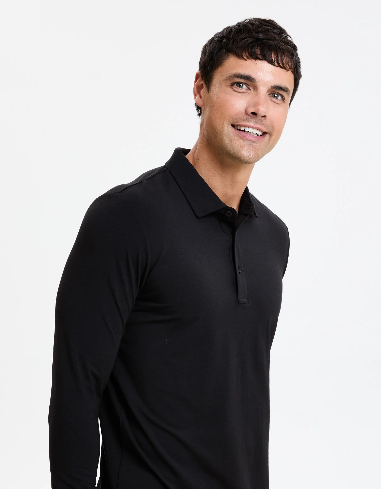 Long Sleeve Polo Shirt UPF 50+ - Image 47