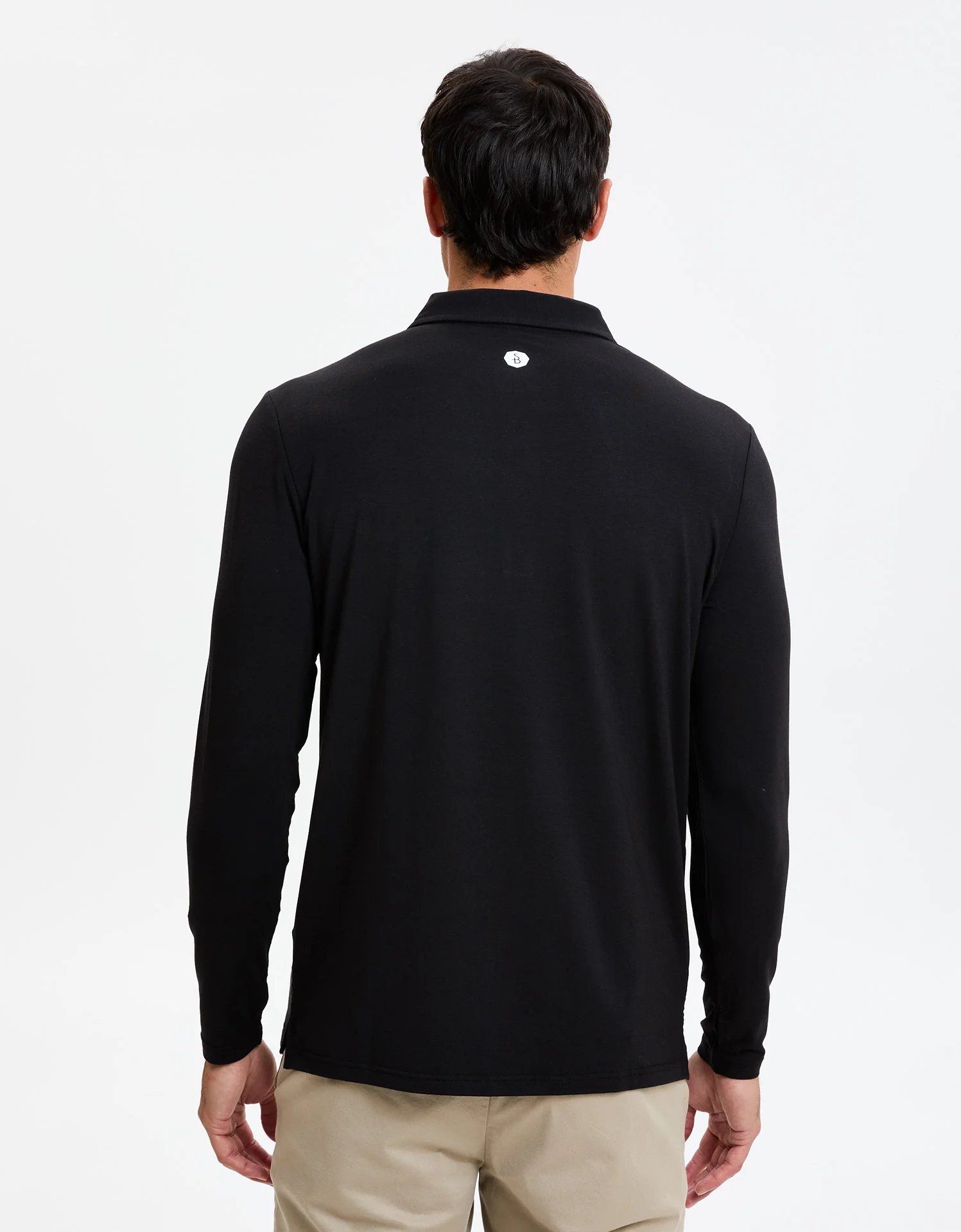 Long Sleeve Polo Shirt UPF 50+ - Image 48