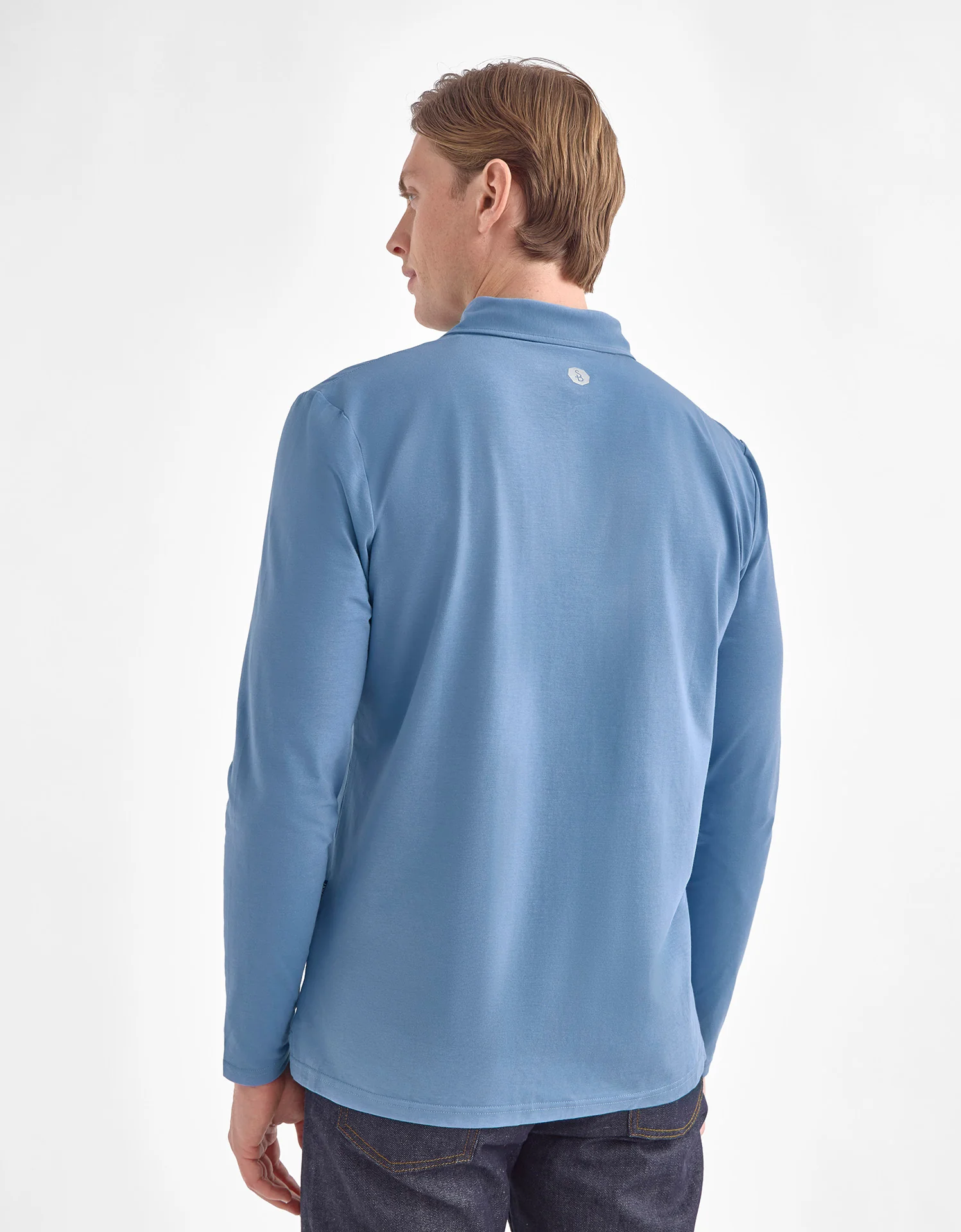 Long Sleeve Polo Shirt UPF 50+ - Image 53