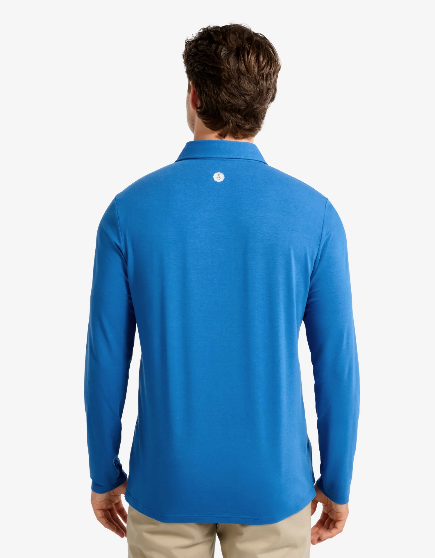 Long Sleeve Polo Shirt UPF 50+ - Image 9