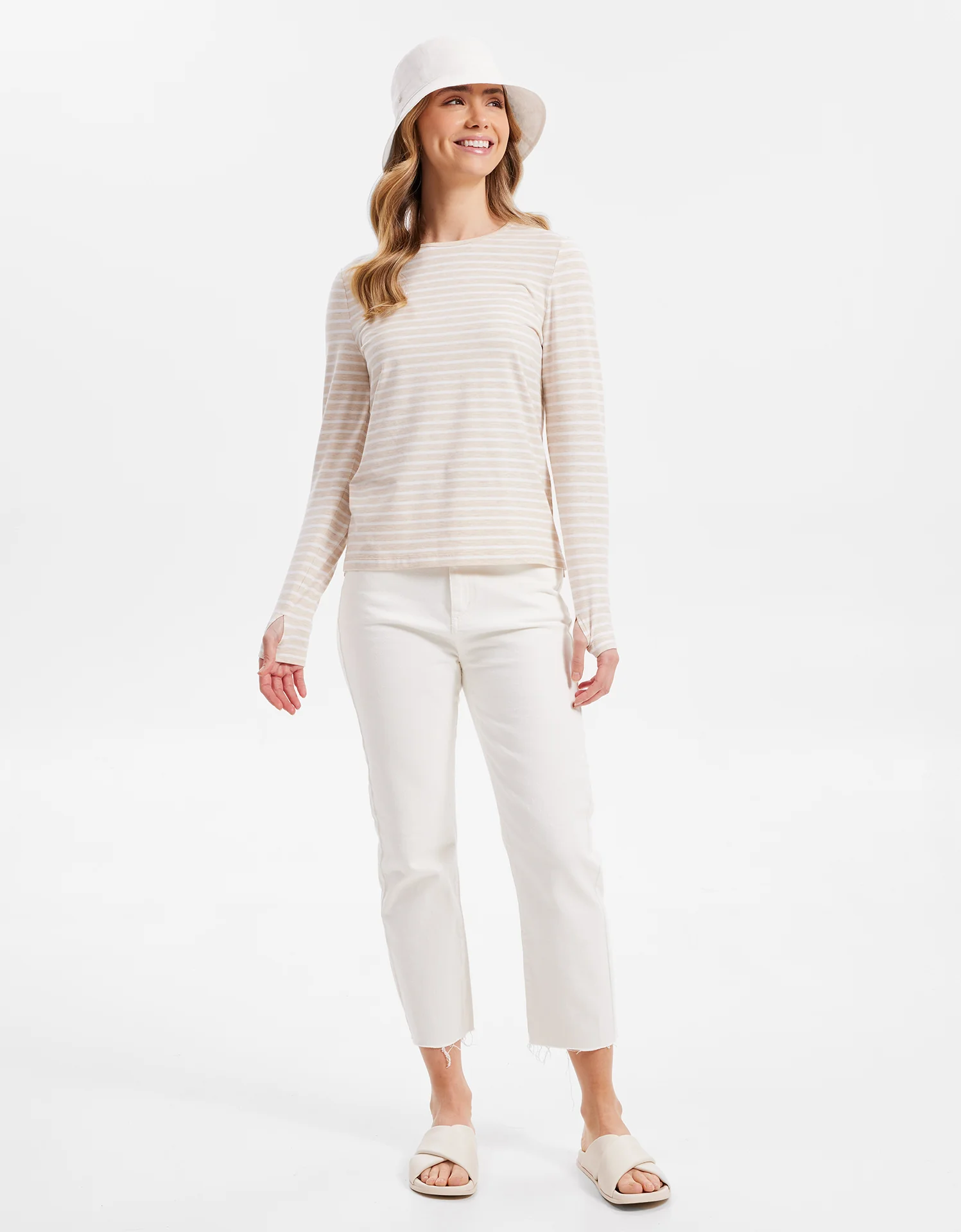 Stripe Long Sleeve T-Shirt UPF 50+ - Image 11