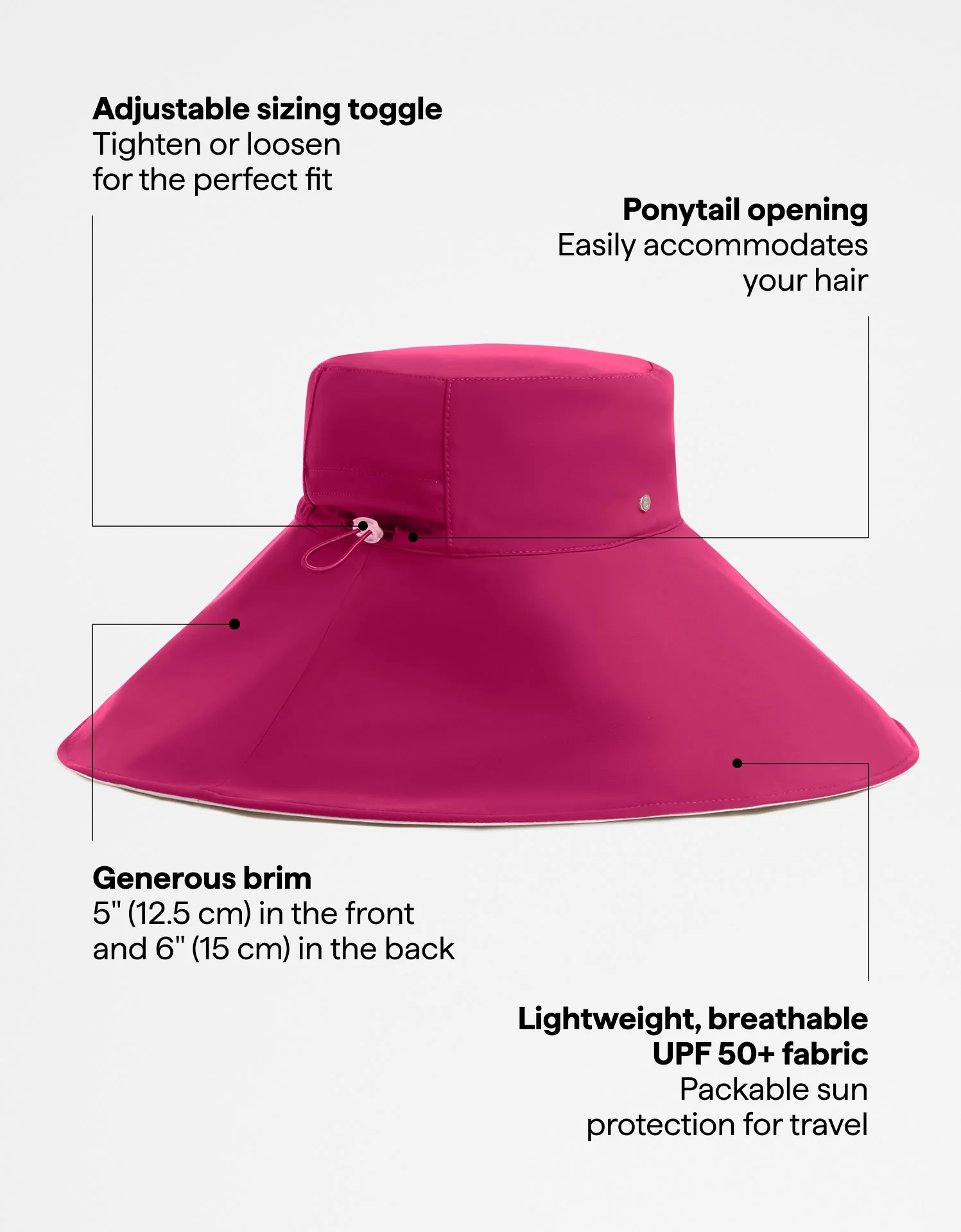 Ultra Wide Brim Hat UPF 50+ - Image 17