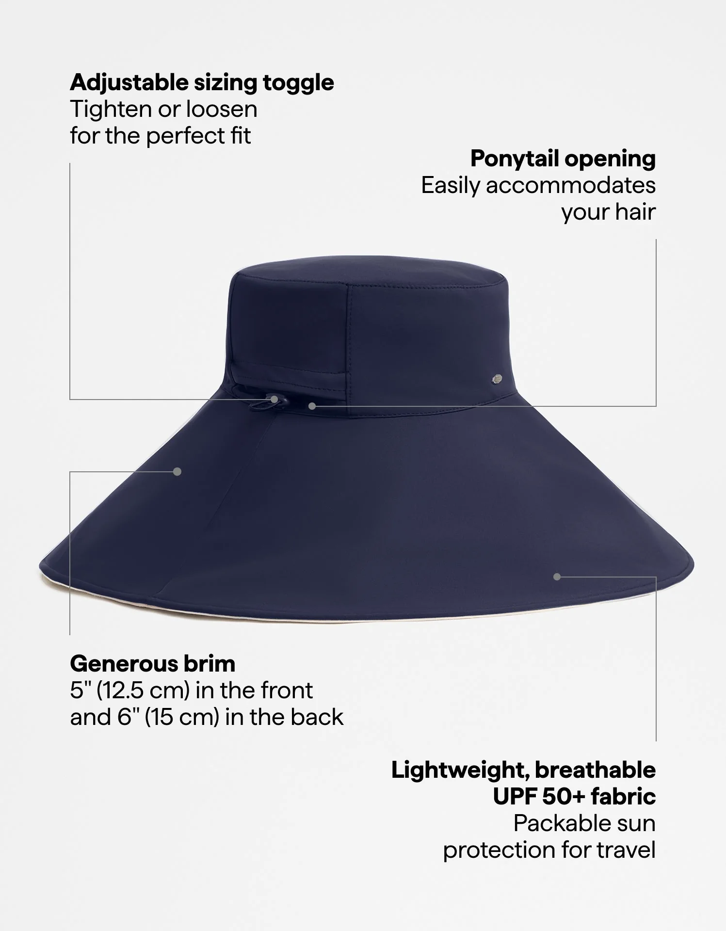 Ultra Wide Brim Hat UPF 50+ - Image 34