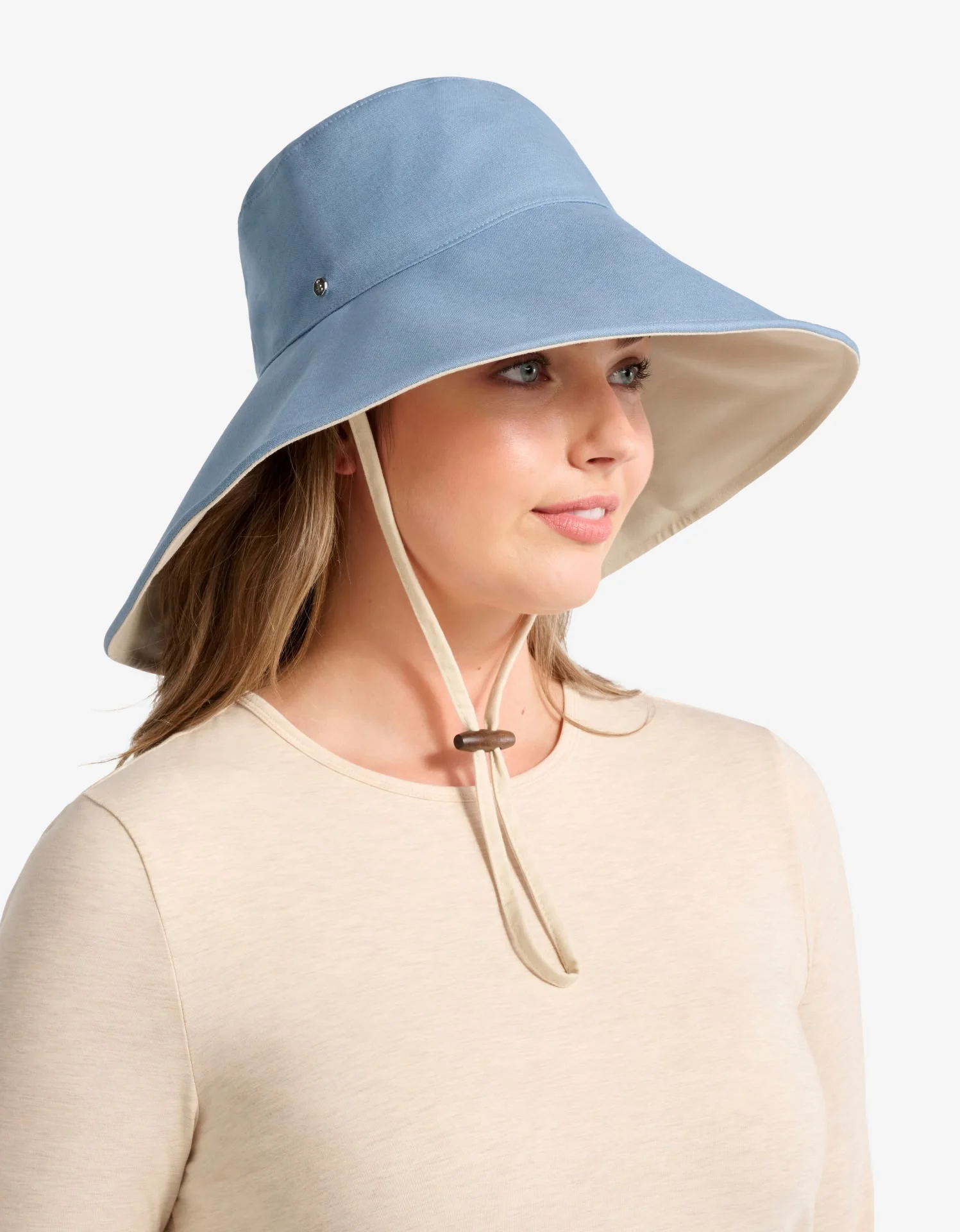 Ultra Wide Cotton Linen Hat UPF 50+ - Image 10