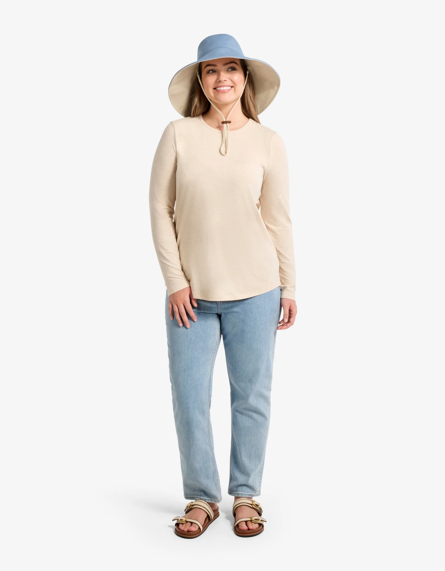 Ultra Wide Cotton Linen Hat UPF 50+ - Image 11
