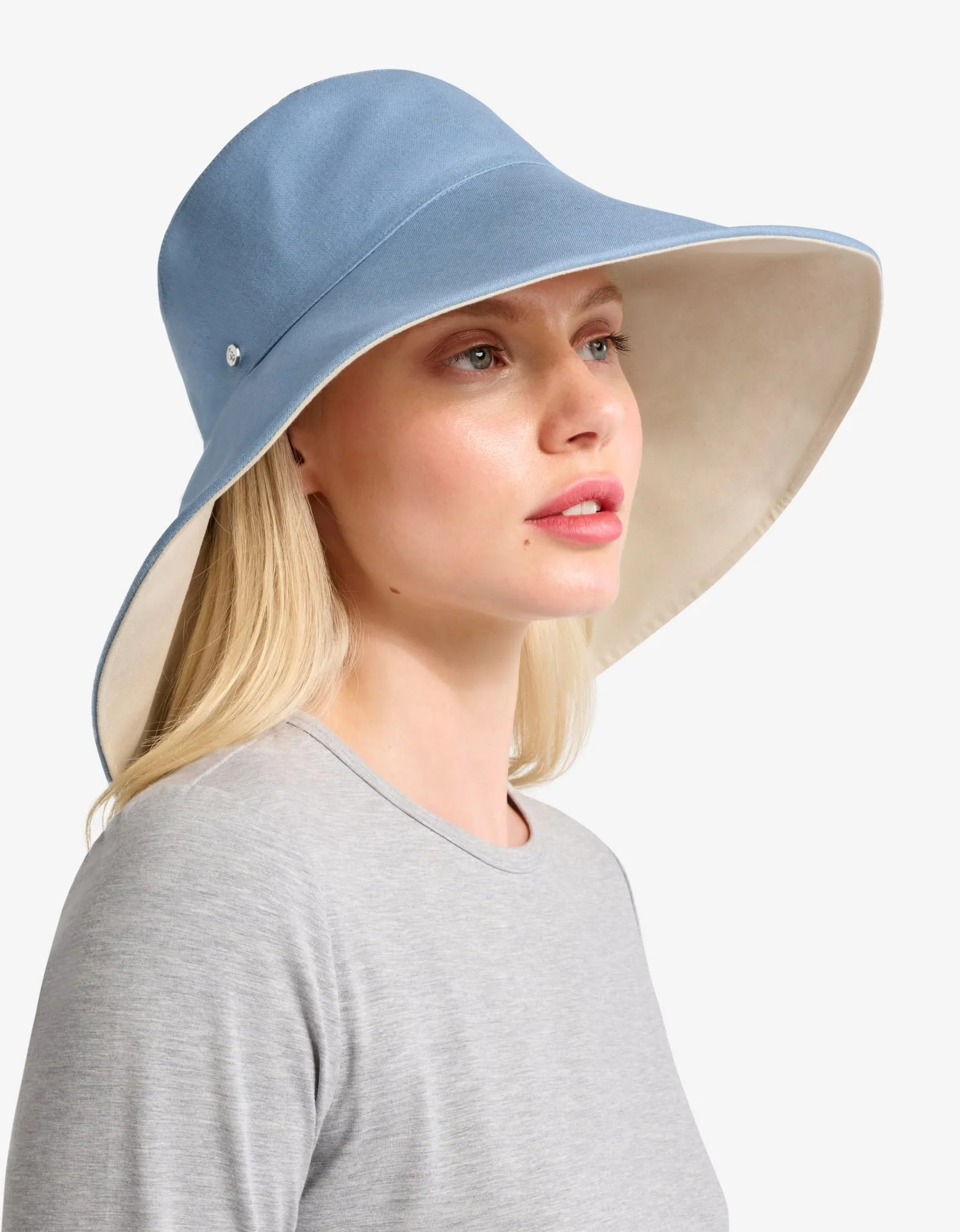 Ultra Wide Cotton Linen Hat UPF 50+ - Image 14