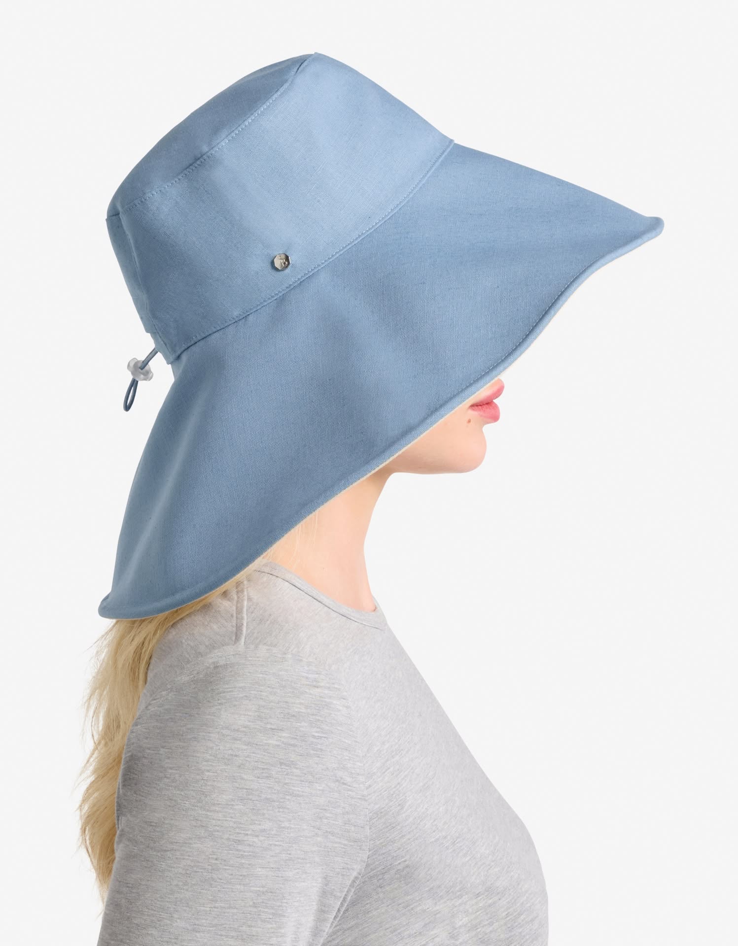 Ultra Wide Cotton Linen Hat UPF 50+ - Image 15