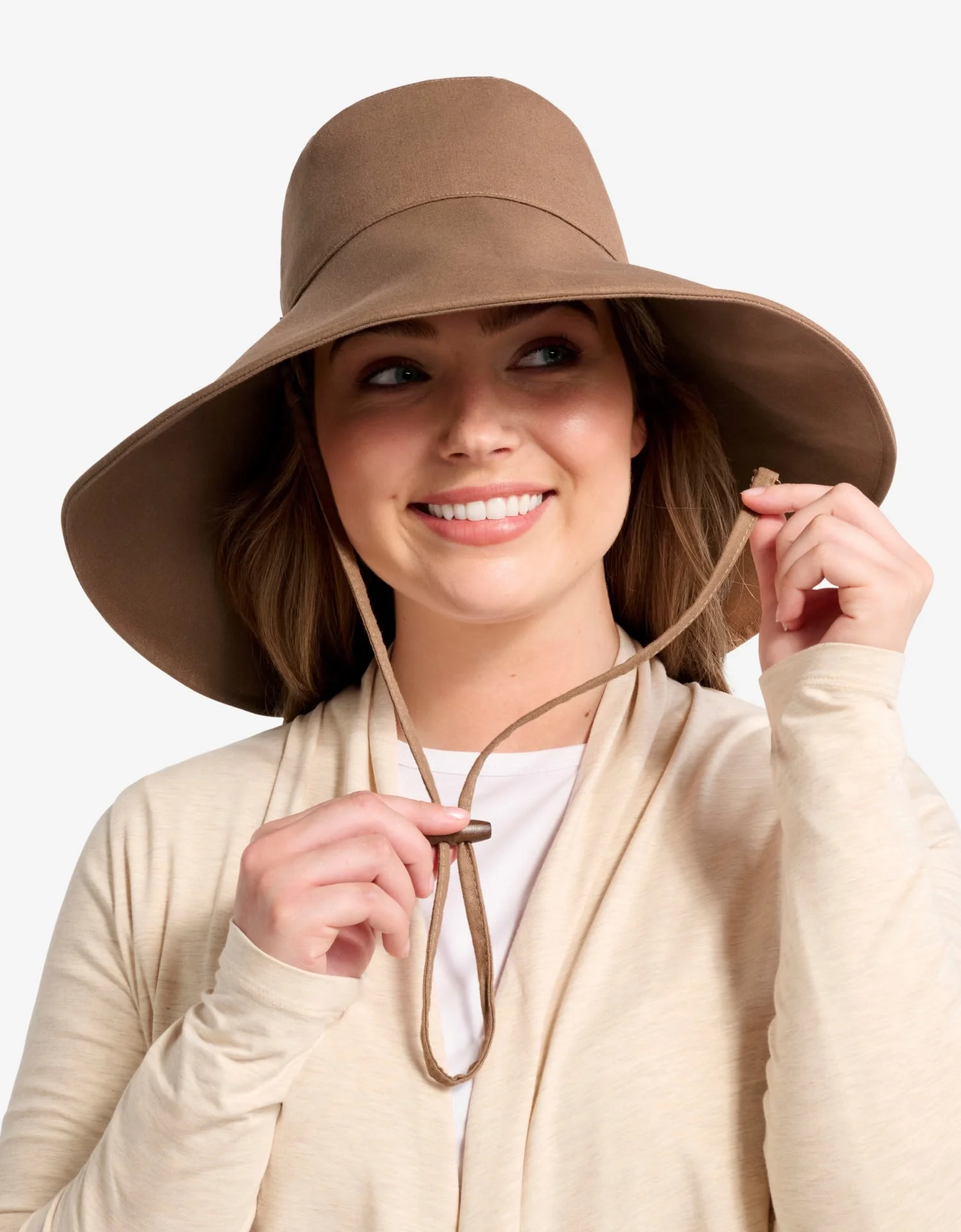 Ultra Wide Cotton Linen Hat UPF 50+ - Image 21
