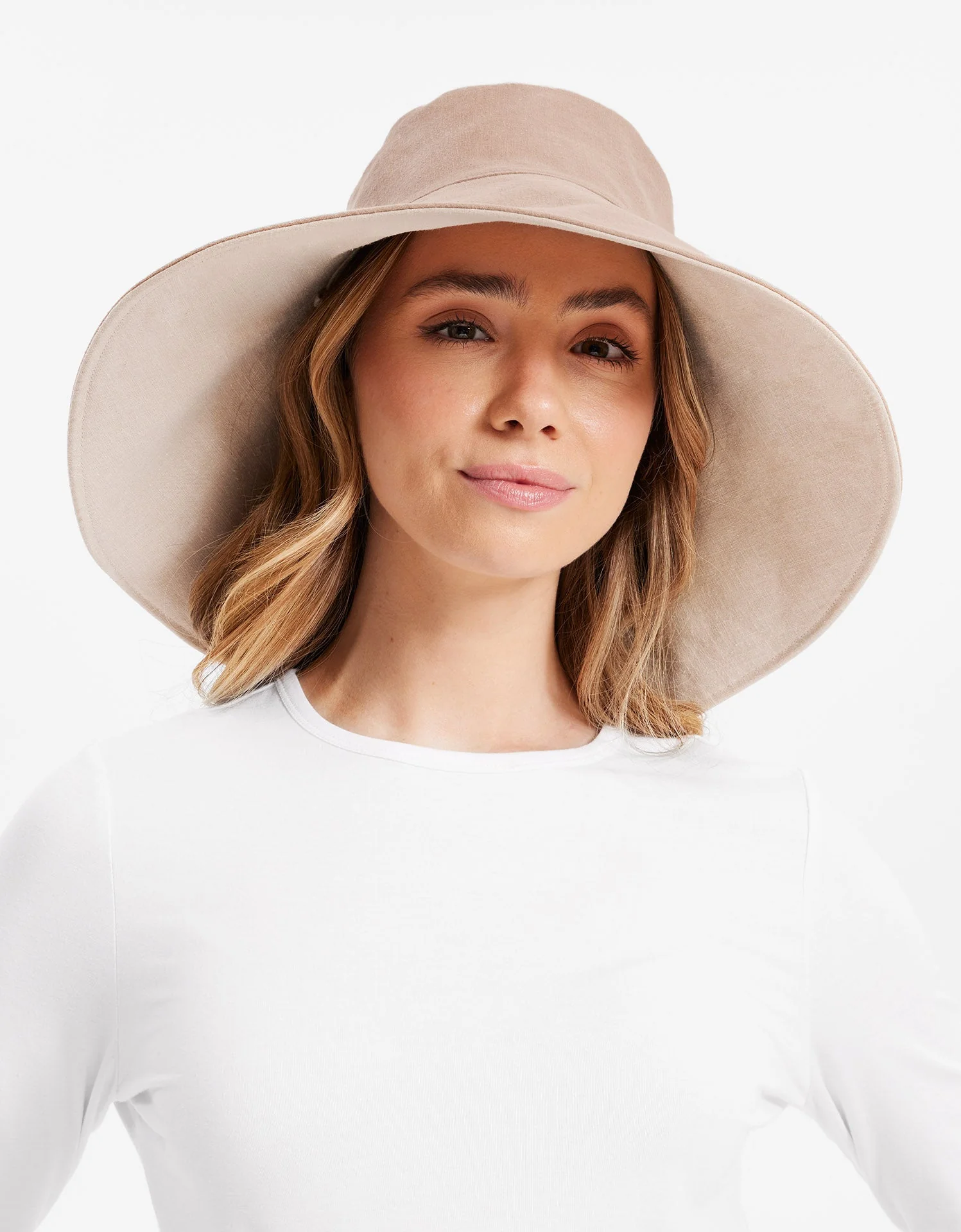 Ultra Wide Cotton Linen Hat UPF 50+ - Image 38