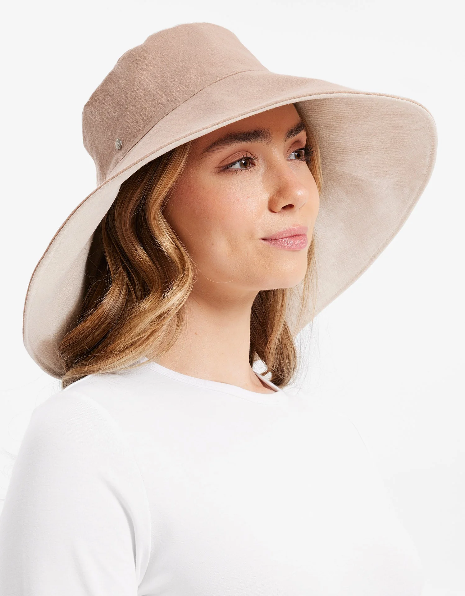 Ultra Wide Cotton Linen Hat UPF 50+ - Image 41