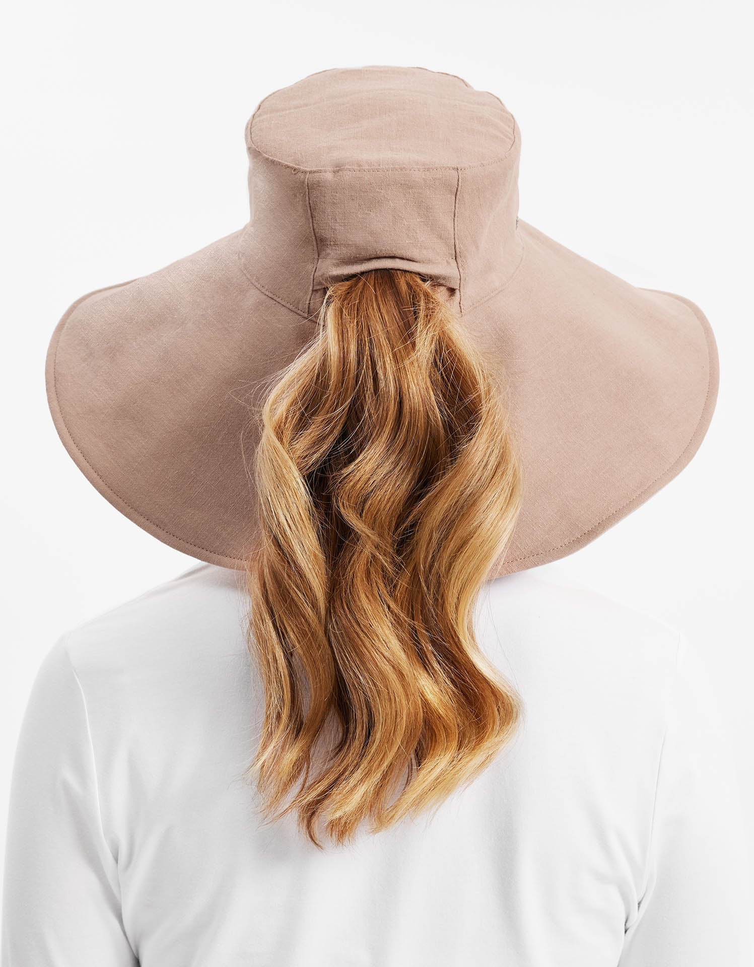 Ultra Wide Cotton Linen Hat UPF 50+ - Image 43