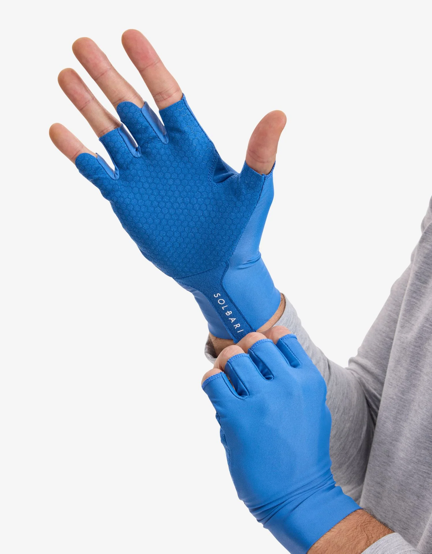 UV Fingerless Sun Gloves UPF 50+ - Image 6