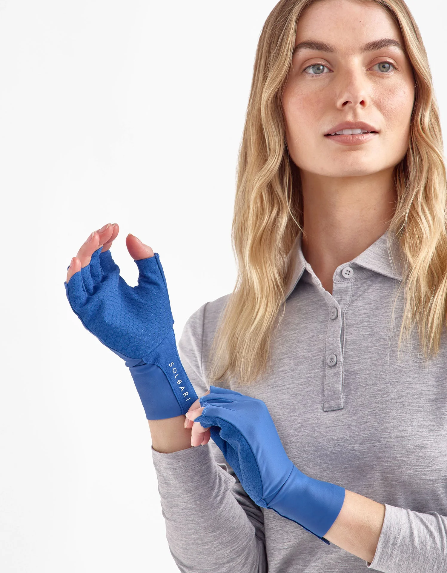 UV Fingerless Sun Gloves UPF 50+ - Image 3