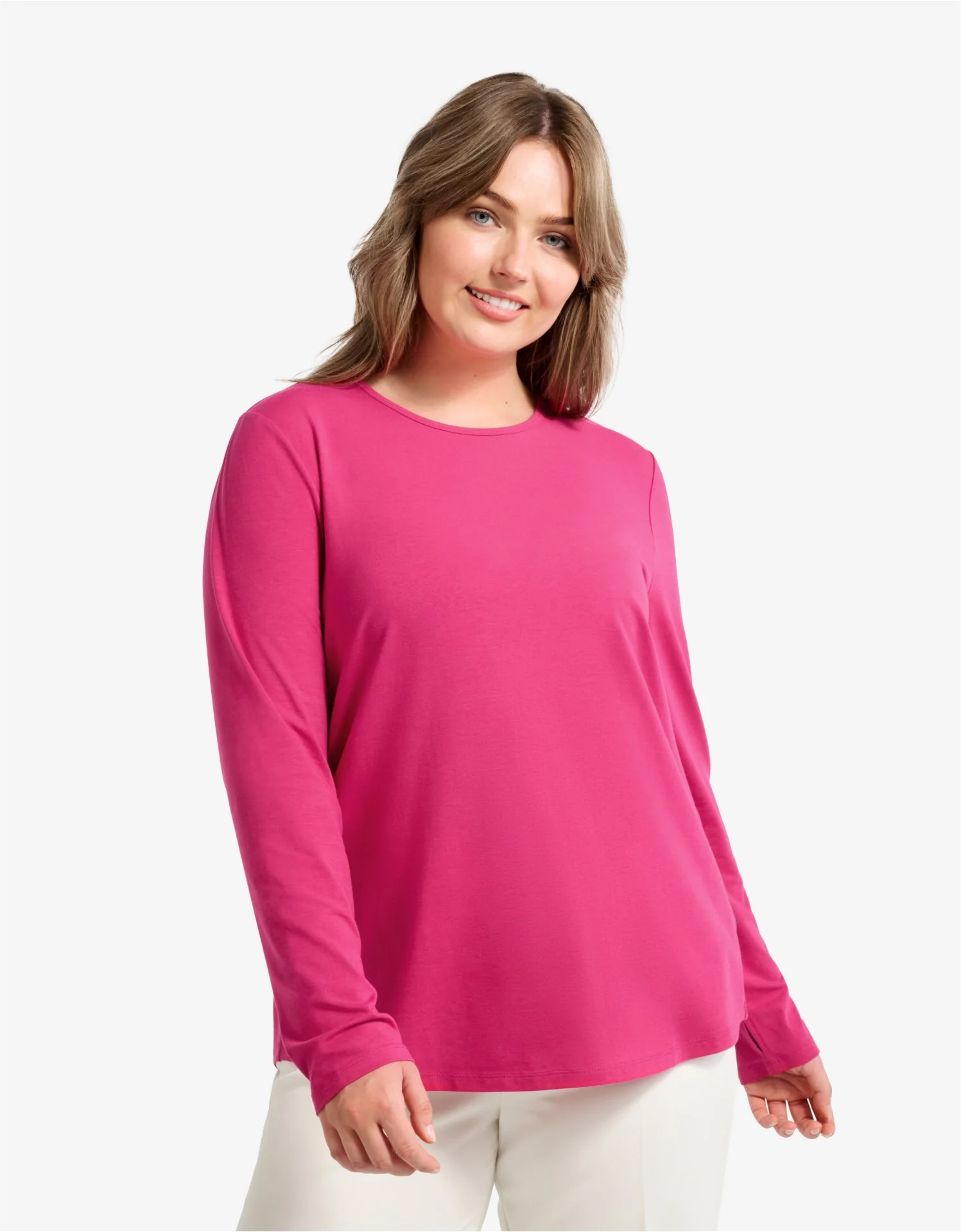 Loose Fit Long Sleeve Swing Top UPF 50+ - Image 10