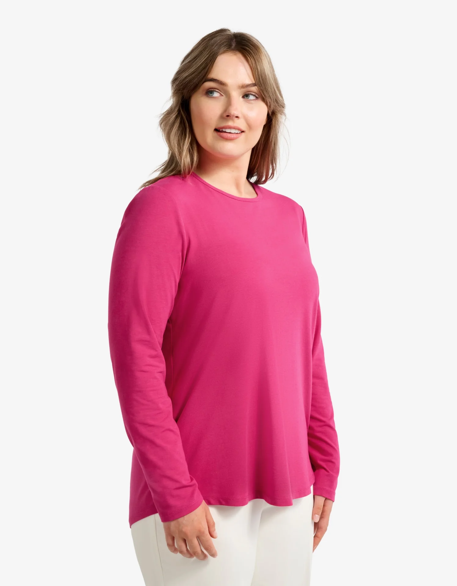 Loose Fit Long Sleeve Swing Top UPF 50+ - Image 14