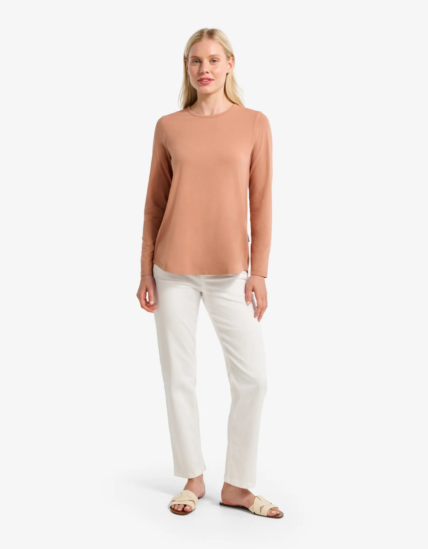 Loose Fit Long Sleeve Swing Top UPF 50+ - Image 22