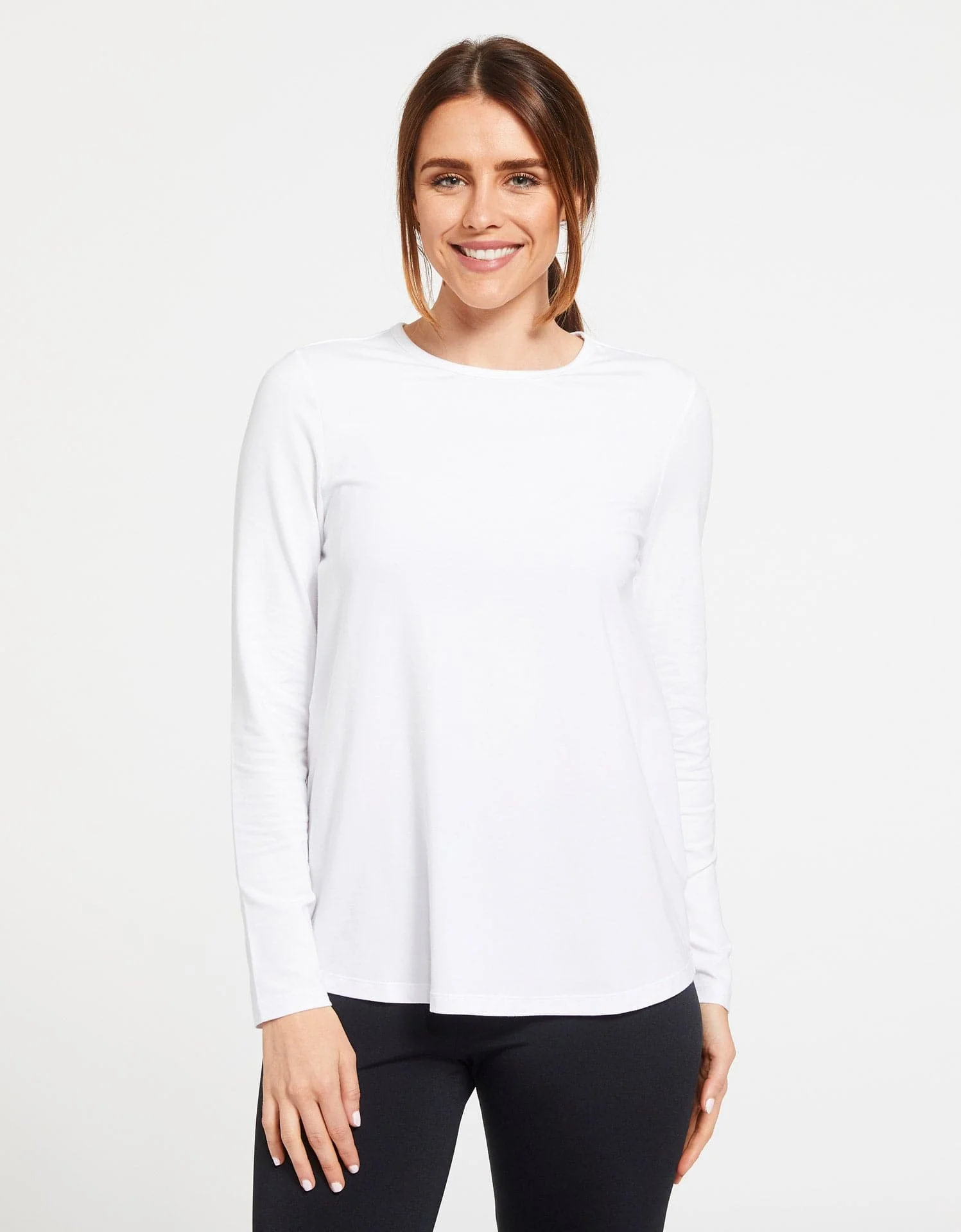 Loose Fit Long Sleeve Swing Top UPF 50+ - Image 33