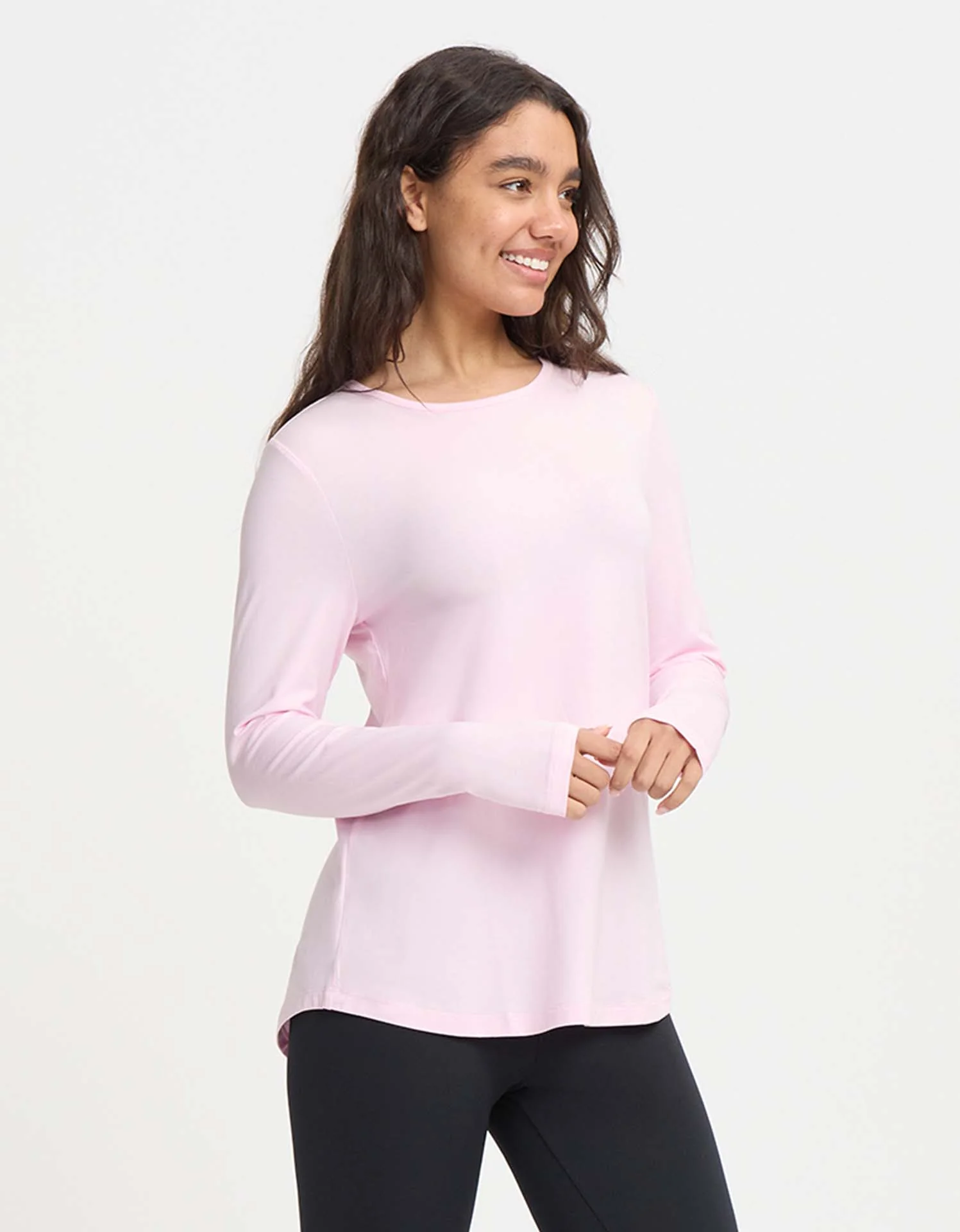 Loose Fit Long Sleeve Swing Top UPF 50+ - Image 41