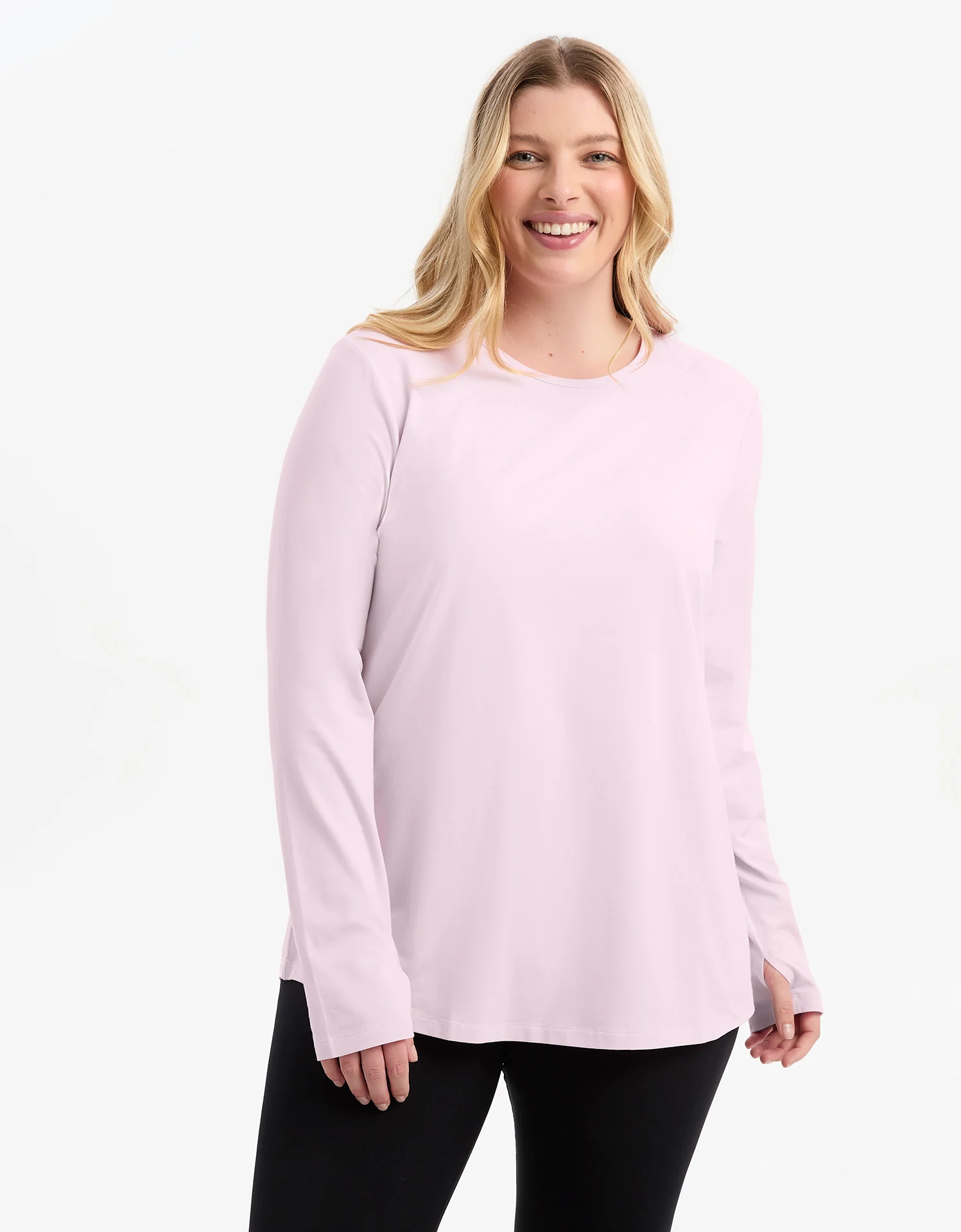 Loose Fit Long Sleeve Swing Top UPF 50+ - Image 44