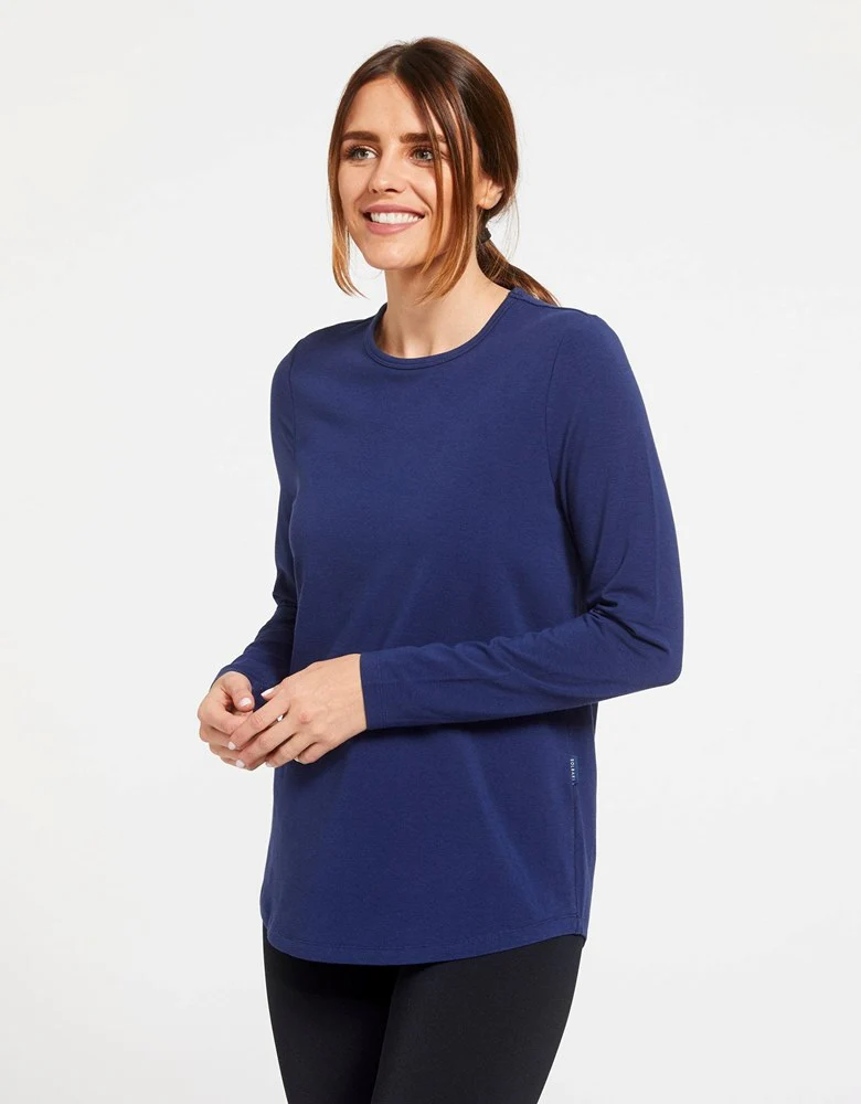 Loose Fit Long Sleeve Swing Top UPF 50+ - Image 53